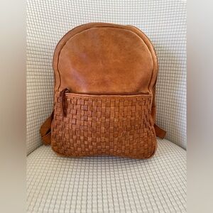 Vilenca Holland Brown Leather Backpack